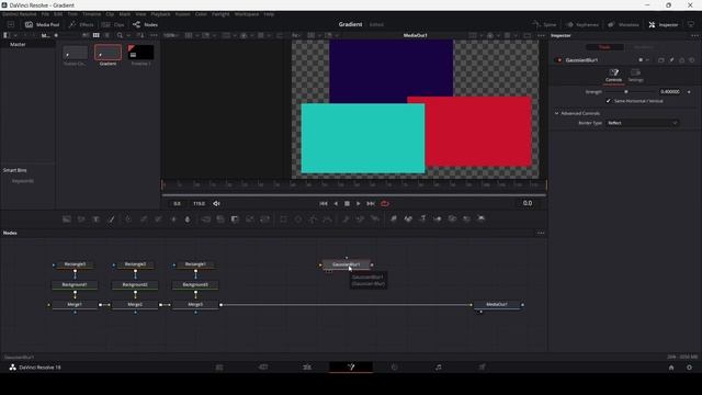 Abstract Gradient Background in Davinci Resolve 18 (Fusion Tutorial)