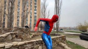 Spiderman in real life Parkour part 2 #moscowspider