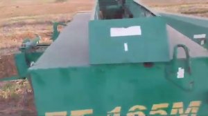 работа пресс-подборщика пт-165