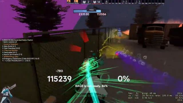 Tf2 ff2 bvb raid boss Ascended Doktor and Eternal Kaptain Heavy duo #2 смотреть онлайн