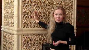 Печь в изразцовой облицовке _Птицы_. Отзыв клиента