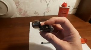 ЗАЖИГАЛКА БЕНЗИНОВАЯ ЗБР 013 ЛЕНИНГРАД СССР