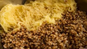 Котлеты из гречки и картофеля