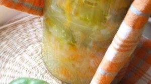 Салат из зеленых помидоров