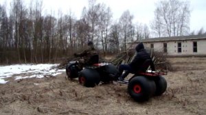 Странник-25. Электровездеход на пневмокатках