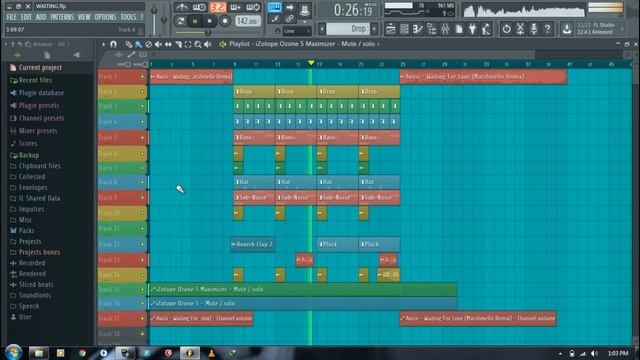 [FL STUDIO] Avicii - Waiting For Love (Marshmello Remix) (EF short remake) FLP смотреть онлайн