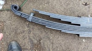 Арт. 1137 Комплект усиления задних рессор Хино 300 с широкой кабиной.