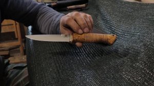 TRAN Puukko S390 steel