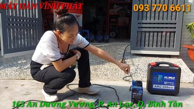 🔴 [ MIỄN SHIP + TẶNG QUÀ ] Máy Hàn ARC 200 Mini Chuyên Điện Yếu 130V.