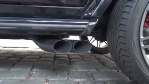 Самый громкий выхлоп BRABUS