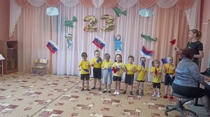 Детская песня  "Мы - солдаты"