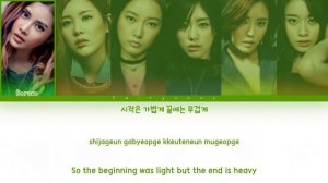 T-ARA (티아라) 슈가프리 (Sugar Free) Color Coded Lyrics (Han/Rom/Eng)