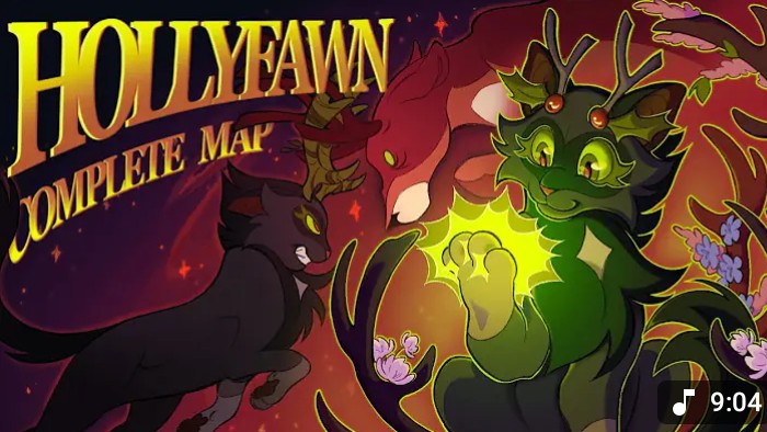HOLLYFAWN Complete Hollyleaf Warriors MAP ПЕРЕЗАЛИВ