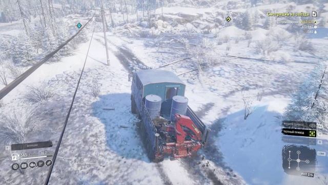 SnowRunner. Амур. Космодром. Поручение "Смотрящий на звезды". смотреть онлайн