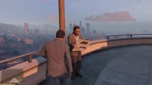 GTA V: Weird Cutscene Glitch