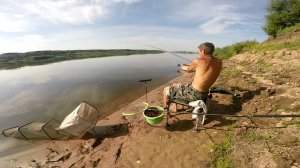 Отдых и рыбалка на Оке в разгар лета. 2021.