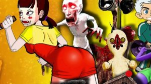 Топ 20 - Эволюция Scp Горка пожиратель Сиреноголовый Танос Игра в Кальмара Синий трактор Анимация