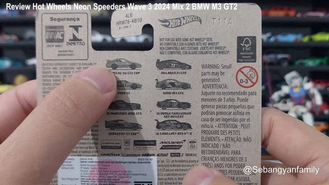 Review Hot Wheels Neon Speeders Wave 3 2024 Mix 2 BMW M3 GT2 смотреть онлайн