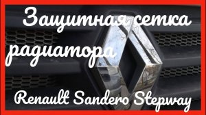 Защитная сетка радиатора и конденсера