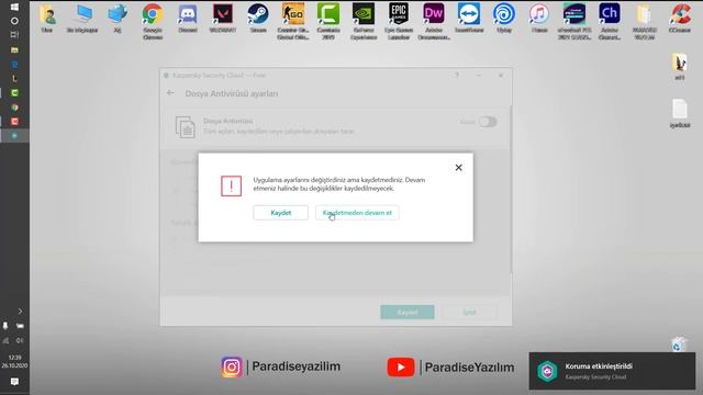 Kaspersky Kaldırma & Geçici Olarak Kapatma | Kaspersky Antivirüs Kapatma смотреть онлайн