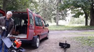 МОТОСАМОКАТ ПОВЫШЕННОЙ ПРОХОДИМОСТИ NEXT-1. ПОЕЗДКА ЗА ГРИБАМИ.
