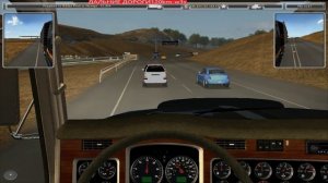 Доставка батата на овощной склад в Чикаго. авария на перекрестке.пробки на дорогах.дождь.Original.