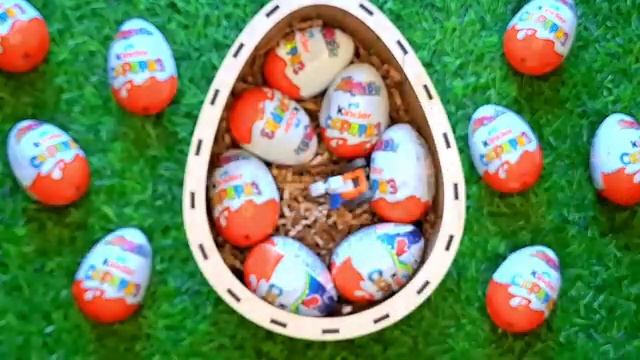 Самый Большой Киндер Сюрприз С Шоколадными Яйцами