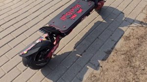 Электросамокат Red Bull™ на базе kugoo g1