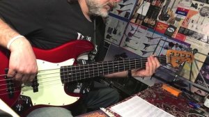 Quincy Jones-Velas (bass cover) bass SX