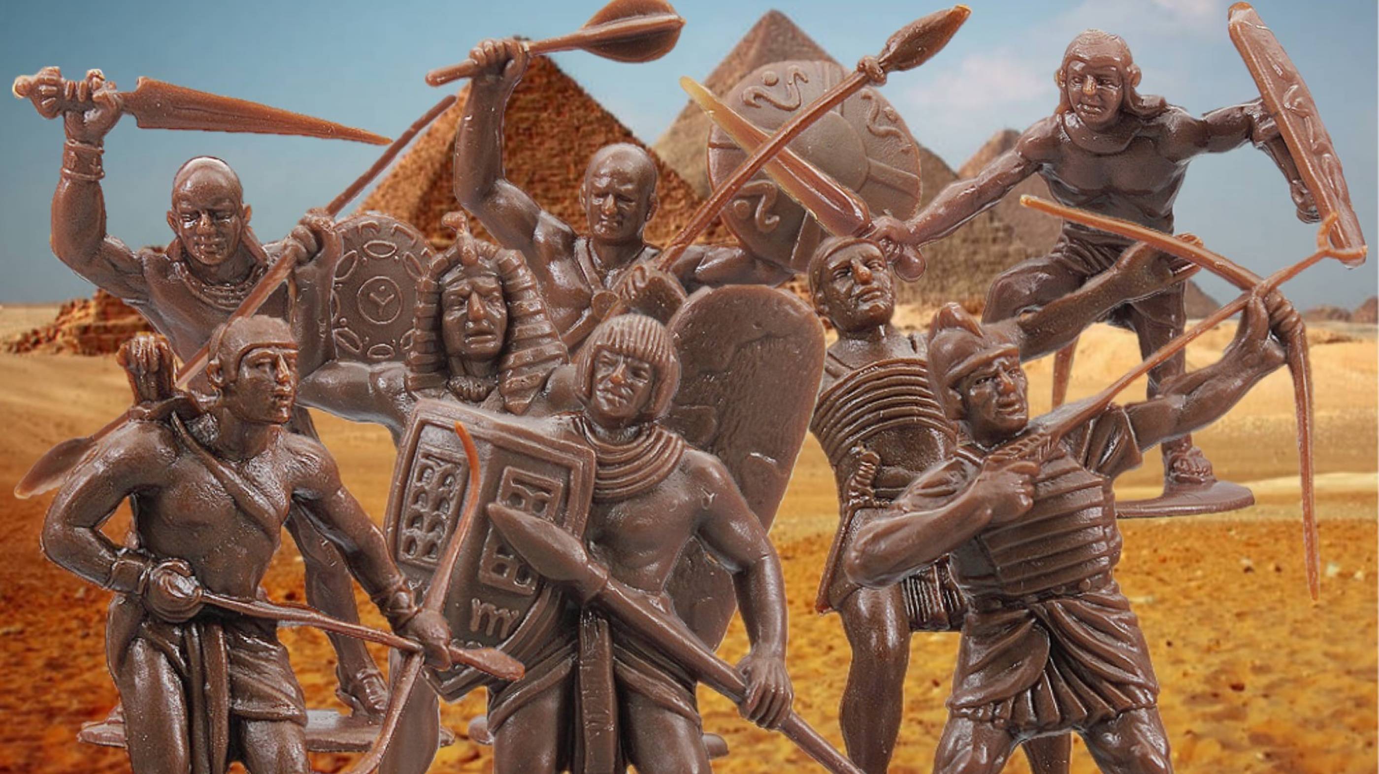 солдатики Marx Египтяне 60 мм набор смотреть онлайн