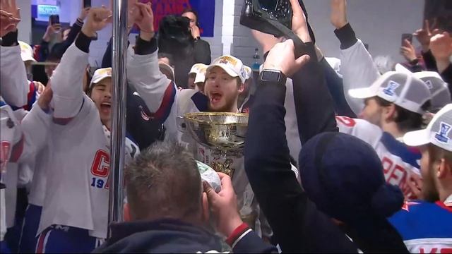 ЧЕМПИОНСКАЯ РАЗДЕВАЛКА! «СКА-1946» выиграл Кубок Харламова 2024 🏆