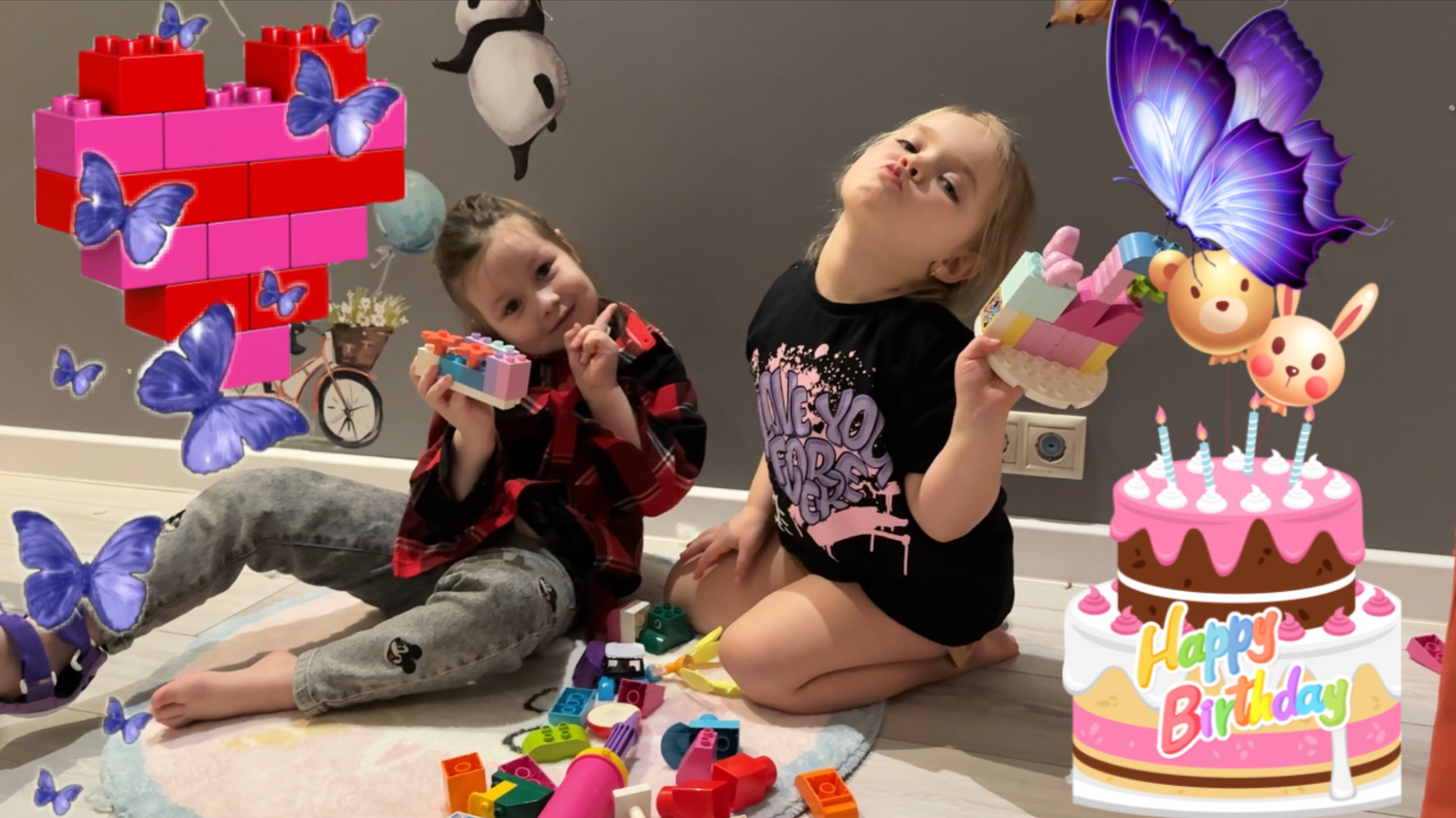 😂 Самый НЕсъедобный Торт! 🎂 Готовим из ЛЕГО! 👧👧 Видео для детей👼🏻