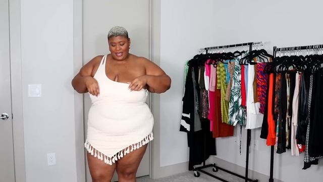 SHEIN SWIMSUIT + COVERUP TRY ON HAUL __ PLUS SIZE & CURVY __ SHEIN SIZE 4XL_5XL __ MISSJEMIMA