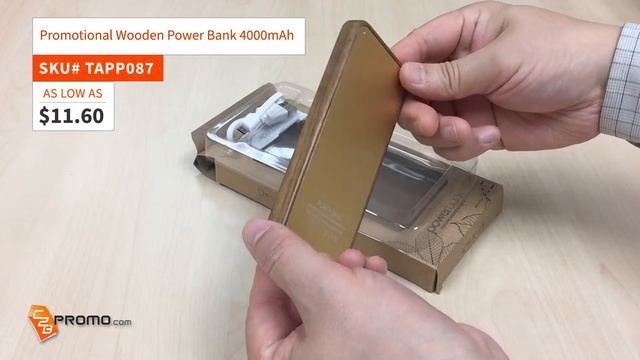 Promotional Power Banks | Promotional Wooden Power Bank 4000mAh смотреть онлайн