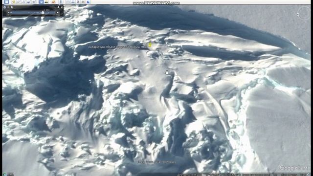 Круглый объект во льдах Антарктиды. НЛО или природная аномалия