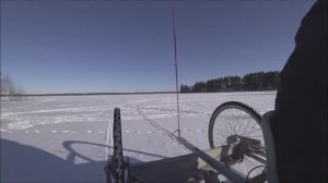 Испытания Гибридного электро буера 2020