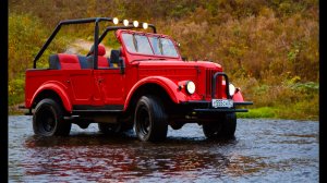 ГАЗ 69А выезд