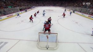 Canucks' Conor Garland Bangs In Rebound For Late Tying Goal vs. Devils