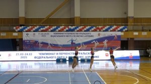 Рыкова Ксения, Комарова Елизавета, Чубарова Виктория. Силовая МГ 10-12 финал. 23.03.25