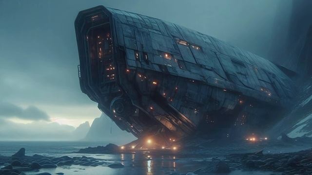 SANCTUARY - Deep Dark Sci-Fi Space Ambient Music ｜ 1 Hour Atmospheric Journey