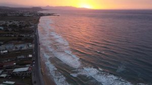 Crete Gouves Beach | Sunset | Drone