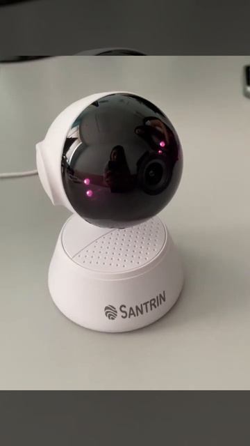 Миниатюрная Wi-Fi камера видеонаблюдения видеоняня Santrin SNI-N221W SD Telegram: santrin_pro