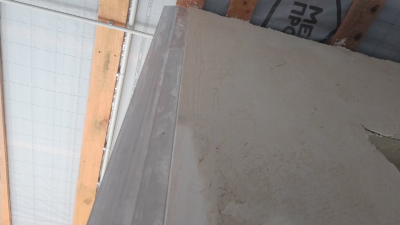 Штукатурка наружных углов.Вот какой угол выходит из растворных маяков. смотреть онлайн