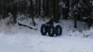 ПНЕВМОХОД ТРЕХКОЛЕСНЫЙ - ИСПЫТАНИЯ