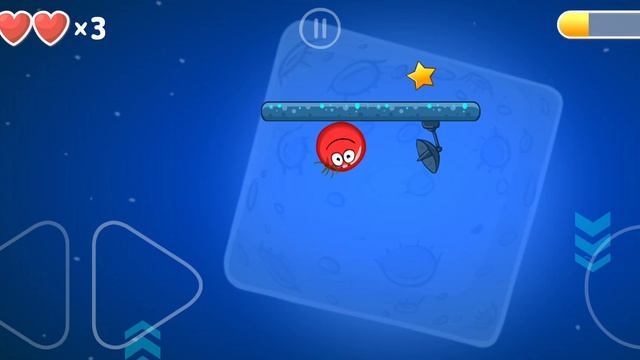 Играем в  Red ball 4. красный шар 4