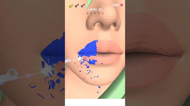 Продолжаю играть в "Lip Art 3D" смотреть онлайн