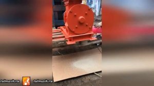 Измельчение морской соли с помощью молотковой дробилки МПС-150