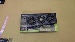 Распаковка и обзор видеокарты NVIDIA Gigabyte GeForce RTX 5070 WINDFORCE OC SFF 12GB!