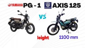 Yamaha PG-1 vs Monarch Axis 125 | Specs & Price | Side by Side Comparison | 2024