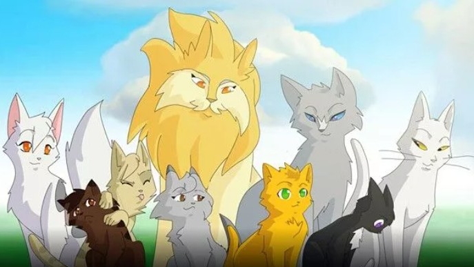 WARRIORS CATS opening in rassian   КОТЫ-ВОИТЕЛИ опенинг на русском